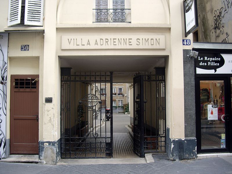 Fichier: Villa Adrienne-Simon, Paris 14.jpg