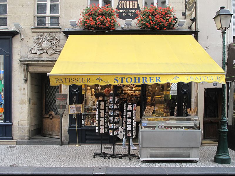 Fichier: Pâtisserie Stohrer (Paris) .jpg "width =" 800 "height =" 600