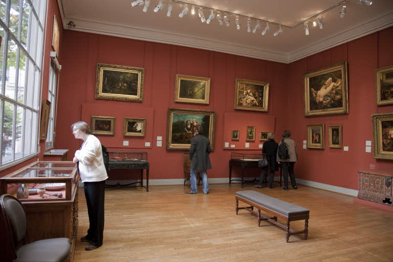 Fichier: Vue de l'intérieur de l'atelier de Delacroix (musée national Eugène-Delacroix) .jpg